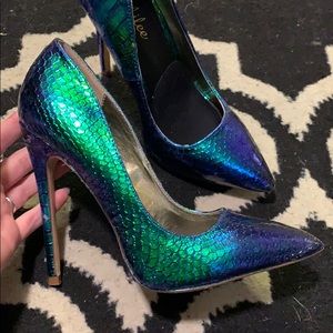 Mermaid heels
